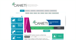Desktop Screenshot of old.canieti.org