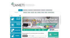 Desktop Screenshot of canieti.org