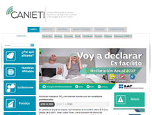 Tablet Screenshot of canieti.org